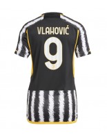 Juventus Dusan Vlahovic #9 Domácí Dres pro Dámské 2023-24 Krátký Rukáv